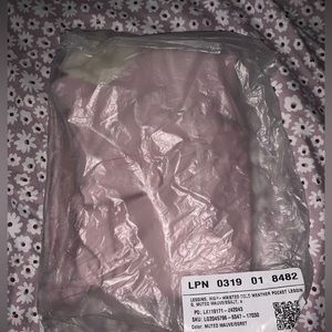 COLD WEATHER HIGH WAISTED LEGGINGS W/POCKETS